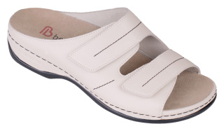 1002-109 Berkemann Berkoflex Daria Damensandale creme Sonderpreis Größe 7