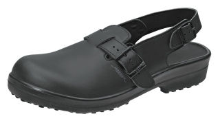 1011 ABEBA Classic Küchenclog küchenschuhe Berufsschuhe schwarz Mikrofaser Größe 36-46