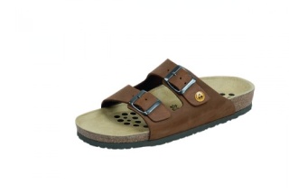 44111-4 WEEGER ESD Sandale Arbeitsschuhe ohne Stahlkappe braun Nubukleder Größe 35 - 49