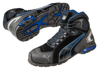 632250 PUMA Rio Black Mid Sicherheitsschuhe S3 SRC Größe 39-47 632250 PUMA Rio Black Mid Sicherheitsschuhe S3 SRC Größe 39-47