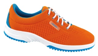 6774 Abeba Uni6 Arbeitsschuhe orange-blau Küche Pflege Reinigung O1 Größe 35 - 48