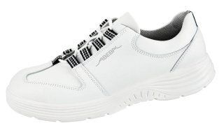 711133 Abeba X-LIGHT Schnürschuhe Arbeitsschuhe Küche Gastronomie weiß Leder 02 Größe  35 - 48