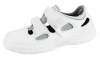 711131 ABEBA X-Light Arbeitsschuhe Sandale weiß Leder 01 Größe 35 - 48