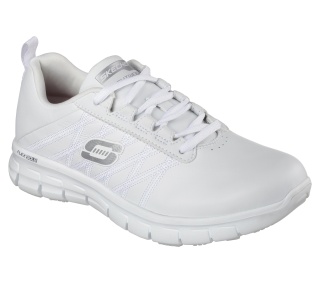 76576EC-WHT Skechers Damen Schnürschuhe Sure Track Erath, weiß 