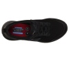 77222EC-BLK Skechers Squad SR Damen SLip-On Schuhe für Beruf und Freizeit, schwarz