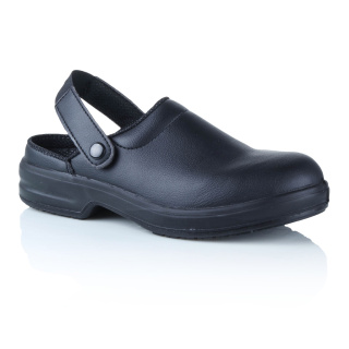 A713 Safeway Clogs Texfiber mit Stahlkappe schwarz Größe 35 - 47