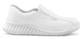 Artra Arica 6207-1010-0 Arbeitsschuhe Slipper weiss Mikrofaser 02 SRC Größe 36 - 48