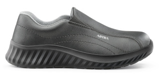 Artra Arica 6207-6660 02 Arbeitsschuhe Slipper schwarz Mikrofaser 02 SRC Größe 36 - 48