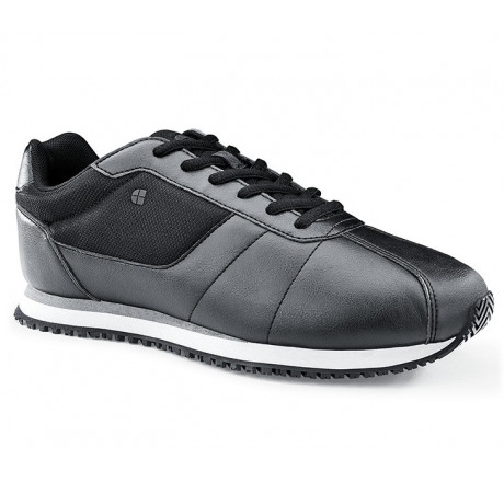 39204 Shoes for Crews >Herren-Schnürschuh "Wes" ohne Stahlkappe schwarz Größe 38 - 47