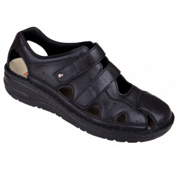 3100-903 Berkemann Berkoflex Larena Damensandale schwarz 