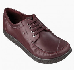330 Jacoform Schuhe, Leder, burgund, 