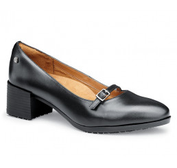 57487 Shoes for Crews Damen-Schuhe "MARLA"  schwarz, Leder