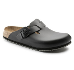 060194 Birkenstock Clog BOSTON Superlaufsohle normale Weite schwarz Größe 35 - 48