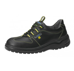 ABEBA-ESD LIGHT 31874 Halbschuh schwarz mit Schutzkappe Leder S3 sale Sonderpreis 