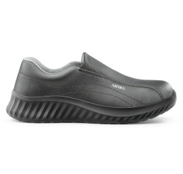 Artra Arica 6207-6660 02 Arbeitsschuhe Slipper schwarz Mikrofaser 02 SRC Größe 36 - 48