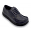 350-1 Jacoform Schuhe Leder blau Größe 2,5 - 15