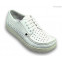 360 Jacoform Schuhe, Leder, weiß, perforiert, Größe 2,5 - 13