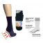 Wowerat, 6169 Massage-Wellness-Socken, Baumwolle, schwarz, Größe 35/38 - 39/42