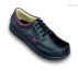 355-1 Jacoform Schuhe Leder schwarz Größe 4 - 12
